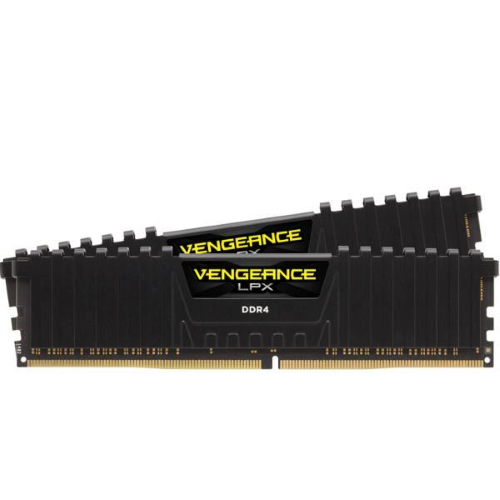 CORSAIR Vengeance LPX - DDR4 - kit - 16 GB: 2 x 8 GB - DIMM 288-PIN - 3200 MHz / PC4-25600 - CL16 - 1.35 V - senza buffer - non ECC - nero